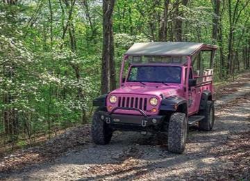 Pink Jeep Tours - Sunset in Branson